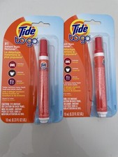 (Lote de 2) Pluma quitamanchas Tide To Go ayuda a eliminar muchas manchas frescas .33 fl. Oz