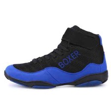 Men Professional Boxing Shoes Sneakers Wrestling Classic Anti Slip Boxing Boots