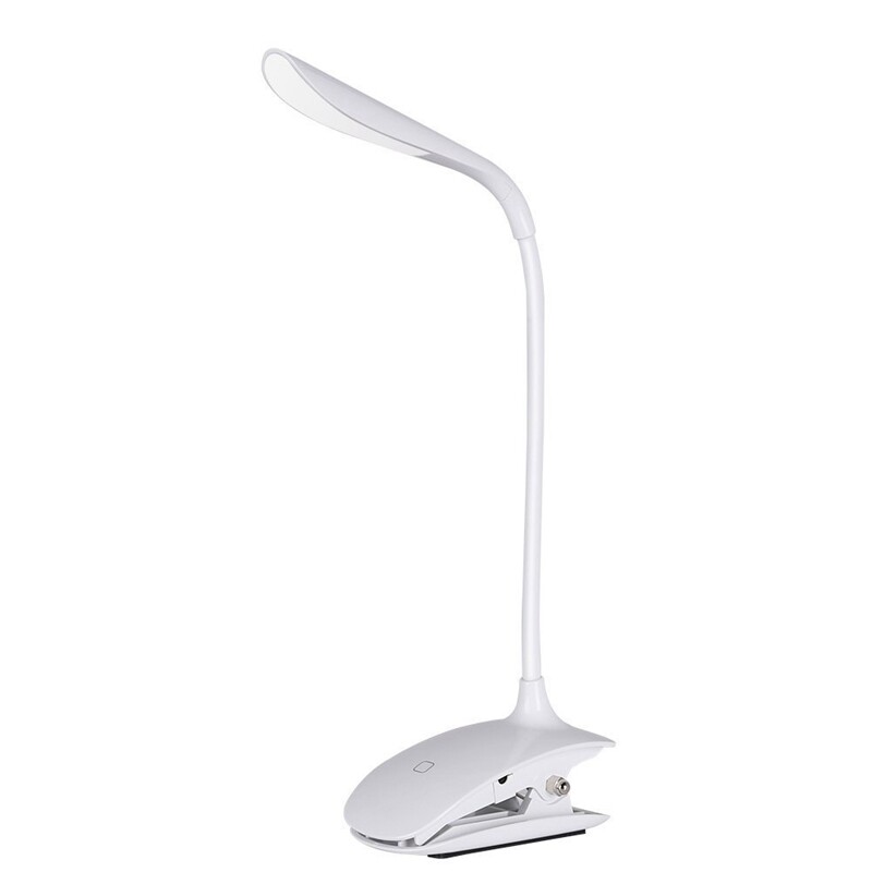 10X(Led Desk Light Desk Table Lamp with ClipTouch Sensor Control 3 Level Ad 7B9) 10X(Led Desk Light Desk Table Lamp with ClipTouch Sensor Control 3 Level Ad 7B9)