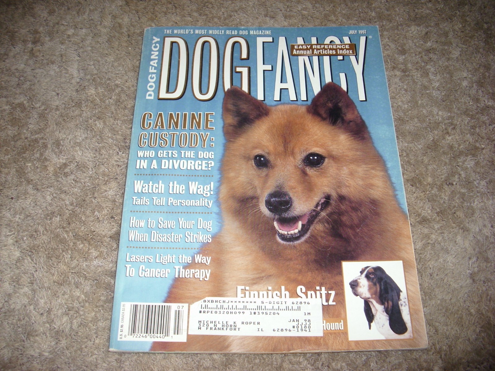 DOG FANCY MAGAZINE JULY 1997 eBay