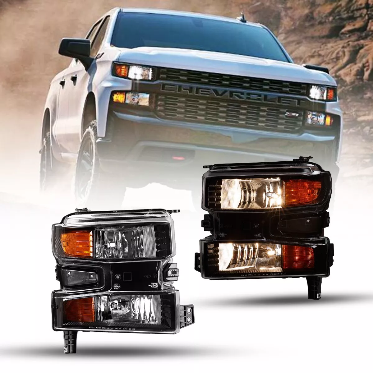 2021 silverado clearance led headlights