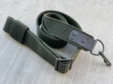 One (1) Original Romanian Military Rifle Sling 7.62x39 Canvas Surplus Used