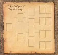 Photo Pedigree, family scrapbook paper - Karen Foster Design - 60348