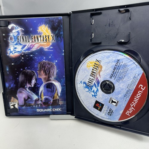 Final Fantasy X (PlayStation 2, 2001) Complete In Box CIB - Picture 3 of 3