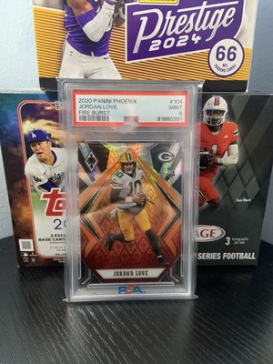 $3 Jordan Love Psa *CHASE* Repacks. Contains 7 Cards. Mystery Football Repacks.
