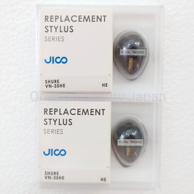 Jico Hyper Elliptical Stylus VN-35HE for Shure V15/III Set