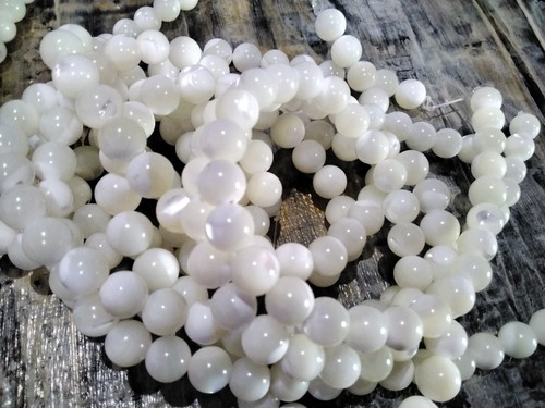 Natural Trochus Shell, Round 8mm, Approx 50 pcs, Free Post Oz Seller - Picture 2 of 4