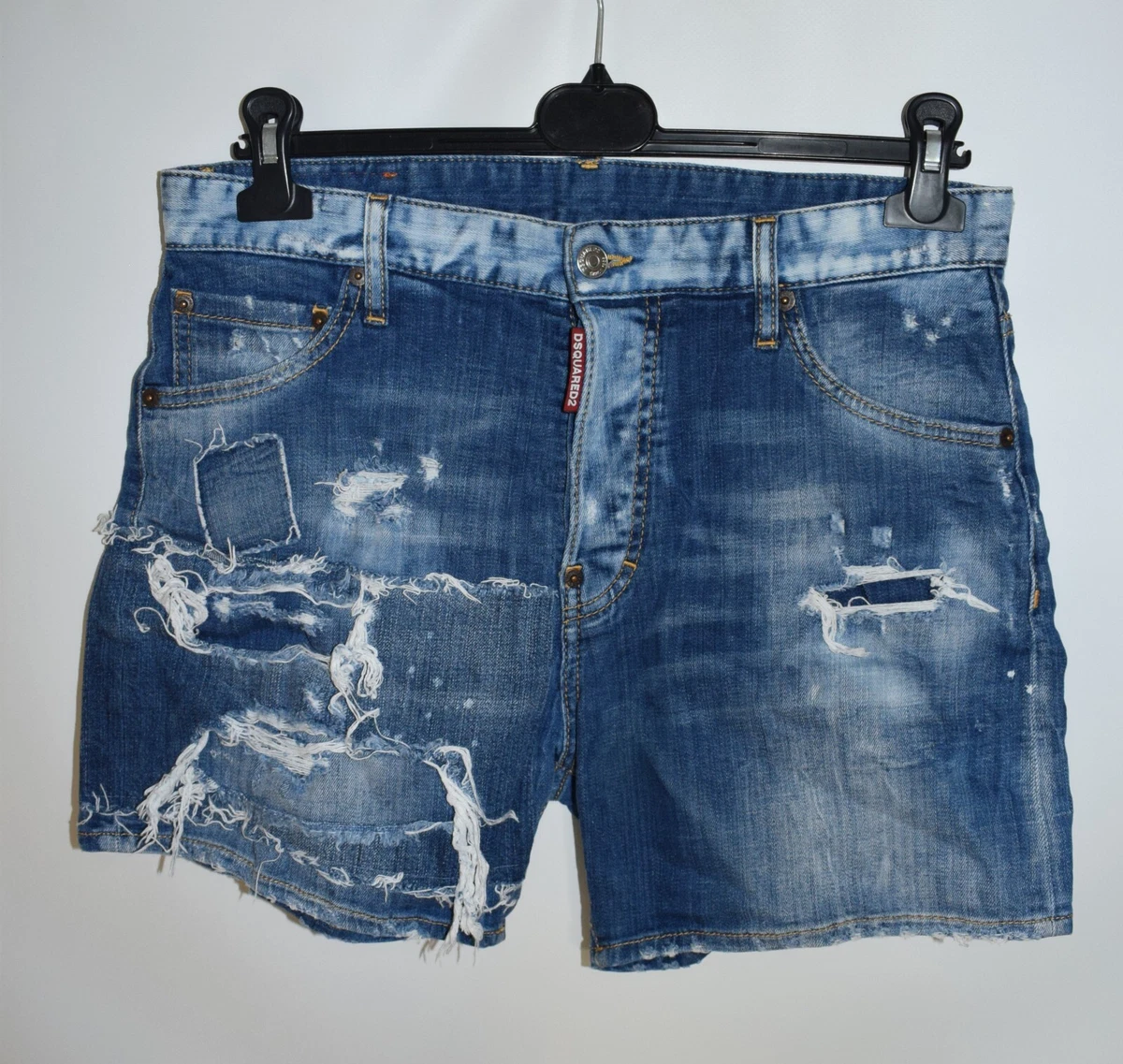 Dsquared2 Blue Denim Shorts for Men for sale | eBay