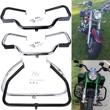 Highway Engine Guard Crash Bar Fit For Harley Touring Electra Glide Ultra 09-Up