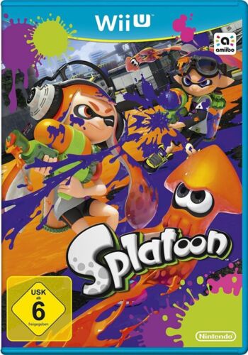 Nintendo Wii U - Konsole 32 GB #schwarz + Splatoon + Tablet + Zub. - Bild 2 von 6