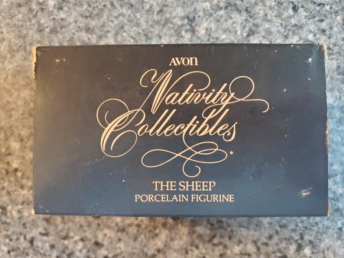 1983 Avon Nativity Collectibles THE SHEEP Porzellanfigur 2"X4" - Bild 10 von 11