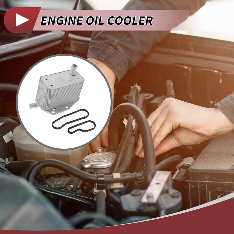 Enfriador de aceite de motor con junta tórica sello para Volvo XC70 No.31339939 enfriador de transmisión Foto 2 de 4