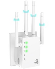 WiFi Range Extender Signal Booster 1200Mbps Dual Band 2.4G/5G Open Box
