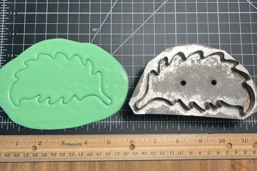 VTG OR ANTIQUE FOLIAGE LEAF NATURE SHAPED PRIMITIVE COOKIE CUTTER SOLDERED TIN - 第 5/14 張圖片