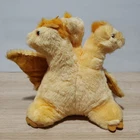 King Ghidorah Godzilla Fuzzy Squeak Roar Plush Toy Japan Bandai BIG 10" Vintage
