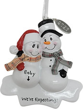 We are Expecting Ornament Pregnancy Ornaments Unique Personalized Parents to ...