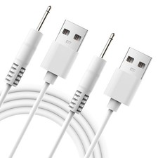 2 Pack Charger 2.62FT DC Charging Cable USB to DC 2.5mm,5V/1A Fast Charger Co...