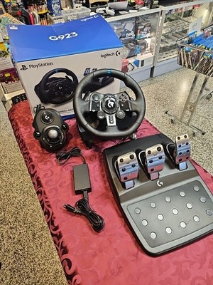 Logitech G923 TRUEFORCE Racing Lenkrad Mit Komplette SET   PS4/PS5/PC 