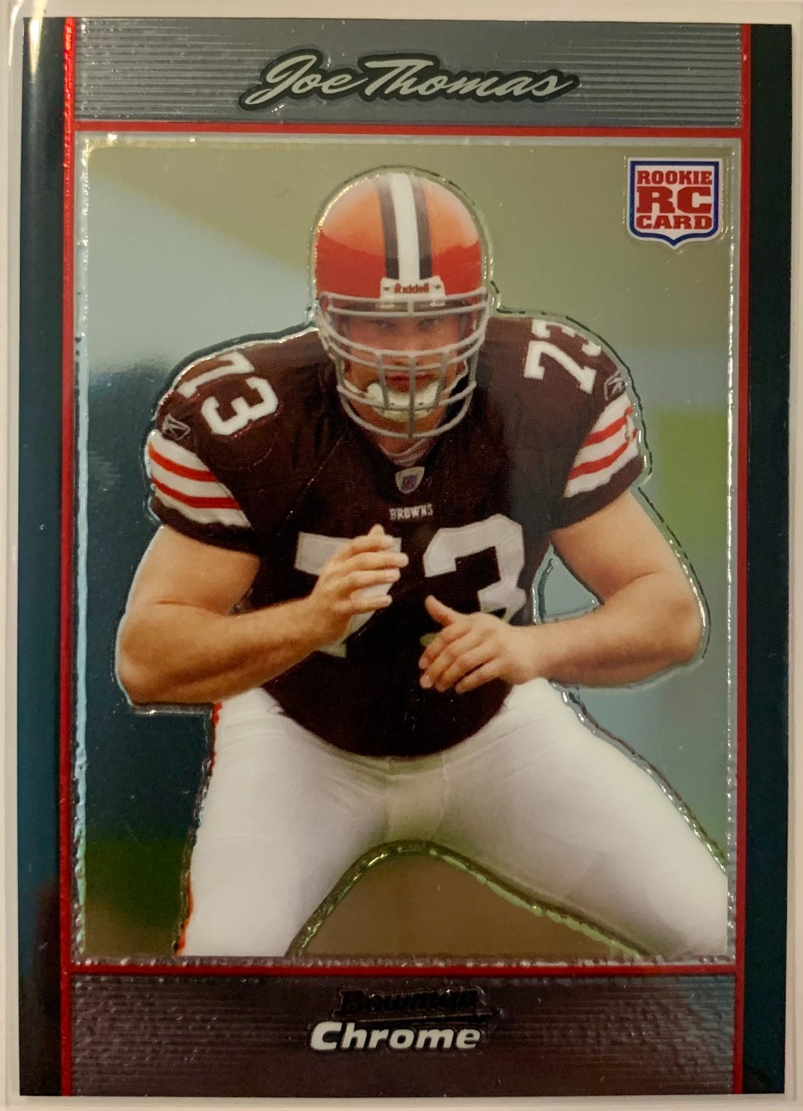 Joe Thomas Bowman Chrome #BC94 Base