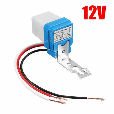 DC 12V 10A Mini Dämmerungssensor Dämmerungsschalter Lichtsensor Twilight Switch