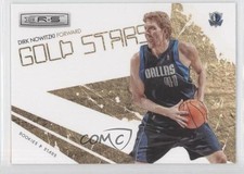 2009-10 Panini Rookies & Stars Gold Stars Dirk Nowitzki #4 HOF g2x