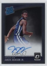 2018 Panini Donruss Optic Rated Rookie Signatures Jaren Jackson Jr #188 Auto 2oz