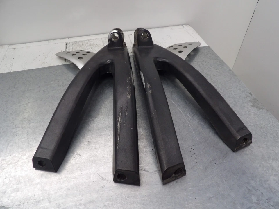 07 Buell Firebolt XB12 / XB9 reposapiés trasero pasajero soportes (juego) Foto 4 de 4