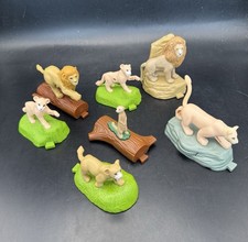 2019 The Lion King McDonald's Lot Of 7 Happy Meal Toys Disney - Mufasa Works 