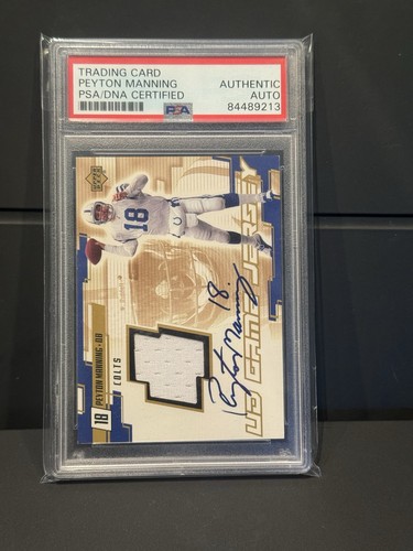 Peyton Manning Pm-A UD Game Jersey