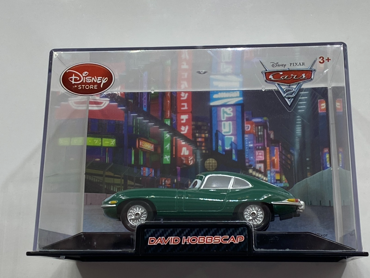 Disney Store CARS 2 Exclusive David Hobbscap Diecast 1/43 New
