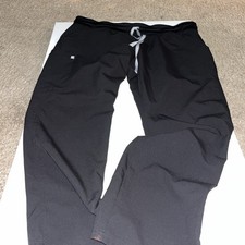 FIGS Scrub Pants Women's XXL Cargo Technical Collection Black