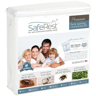 Split King Box Spring Encasement - Breathable, Noiseless