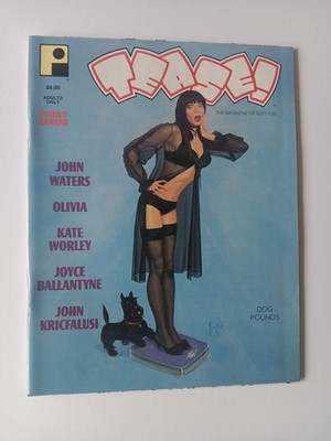 TEASE! Magazine #1 1994  Also known as  The Unofficial Betty pages #10