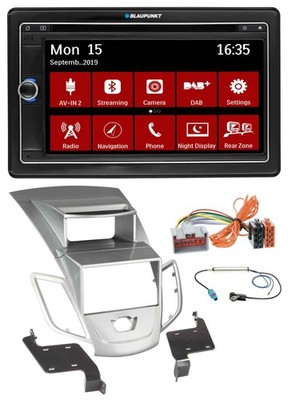 Blaupunkt Bluetooth DAB 2DIN USB DVD MP3 Autoradio für Ford Fiesta 2008-2010 Dis