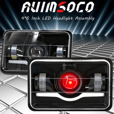 2pcs 4x6 Dot 110w Led Headlight For Blizzard Snowplow Snow Plow 680lt 720lt 810