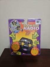 Vintage 1998 Brand New Sealed Mad World Boom Box Radio DSI Toys  45151 AM-FM