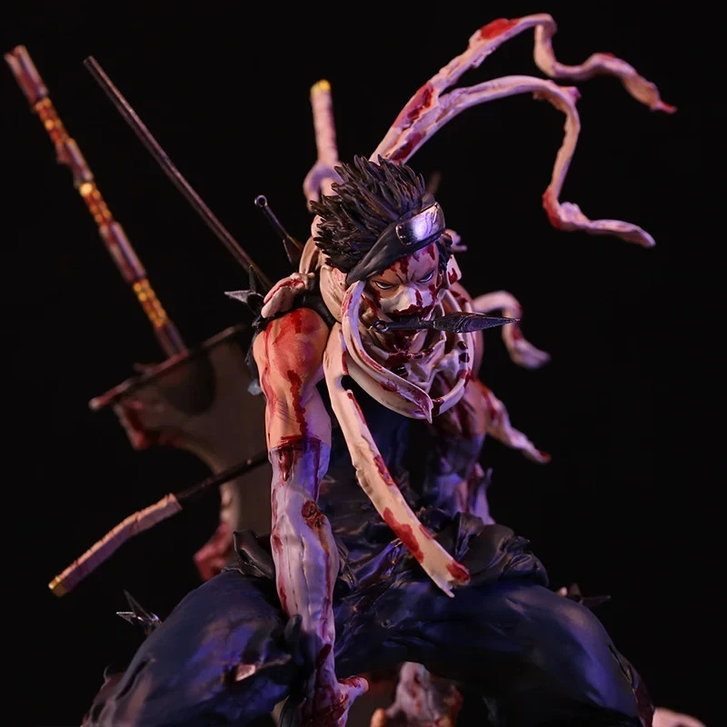 Action Figure Naruto Zabuza Momochi 24cm STATUA DA COLLEZIONE Anime - Immagine 3 di 4