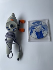 Sega Dreamcast BUNDLE ,fishing rod, controllers, extras box +bass fishing game