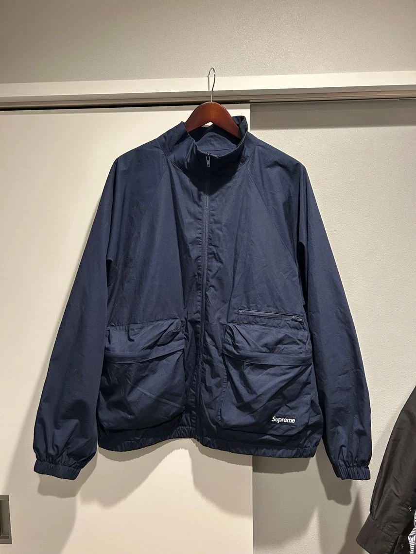 Veste utilitaire Supreme Raglan bleu marine