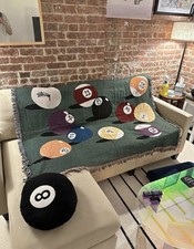 Stussy 8-Ball Woven Tapestry