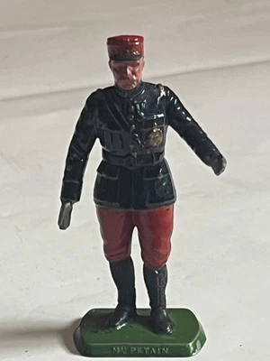 FIGURINE CAFÉ MOKAREX GUERRE 1914-1918 MARECHAL PETAIN PEINT - Photo 1/4