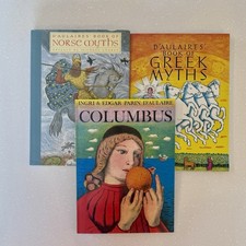 D’Aulaires Book Set, Mythology and Columbus