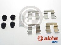 ZubehöRsatz Scheibenbremsbelag Autofren Seinsa D42789A FüR PB Hyundai PBT I20 1