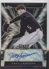 2019 Leaf Metal Draft Black Wave 2/7 Drey Jameson #BA-DJ1 Auto 2a9