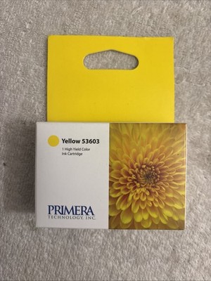 Primera Ink Cartridge Yellow for Bravo 4100 Series Printers 53603 
