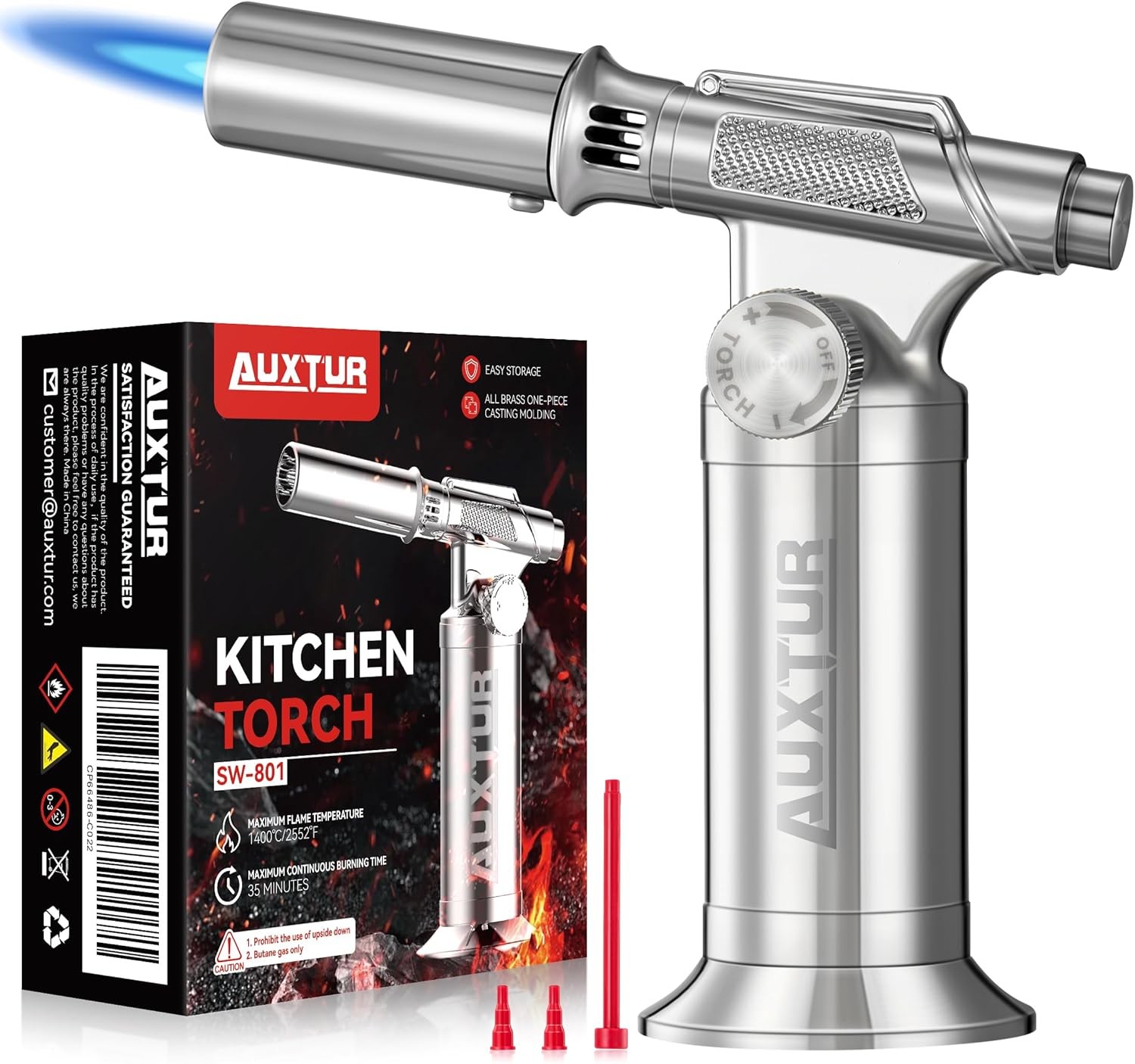 With Adjustable Flame For Bbq, Baking,