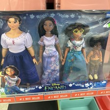 Disney Encanto 4-Doll Gift Set Mirabel, Isabela, Luisa, and Antonio