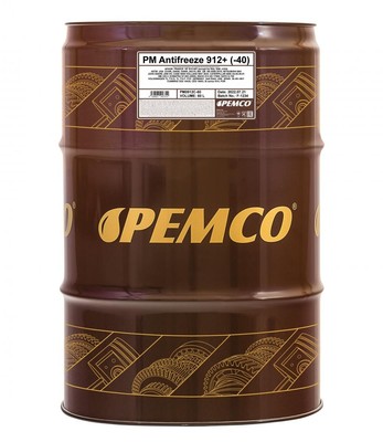 PEMCO 912+ Concentrate Kühlmittel Kühlerfrostschutz 60L Rot Antifreeze G12+ type