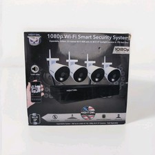 Night Owl 1080p 4-Camera Batt-Powered WiFi Security System WNIP2-4L1 - Obn, X5