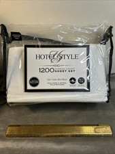 Hotel Style 1200 Thread Count Luxury FLAT Sheet ONLY King Limited Ed Arctic NEW